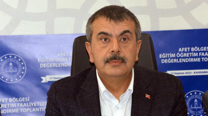 Bakan Tekin: Kahramanmaraş’ta eğitim- öğretim süreci sorunsuz başlayacak