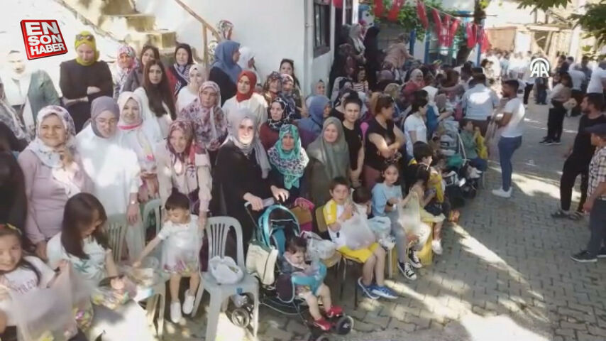 Bilecik’te şeker atma geleneği devam ediyor