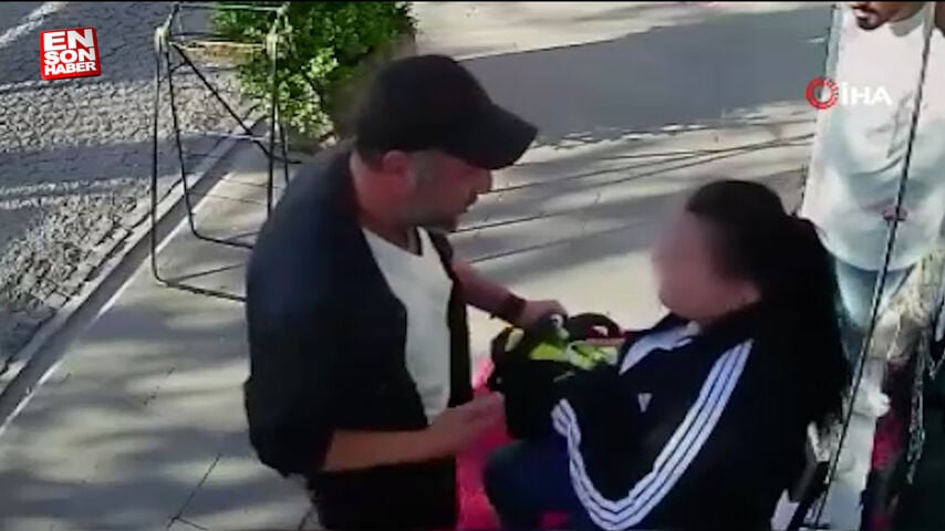 Eskişehir’de tartıştığı kadını sokak ortasında darbetti