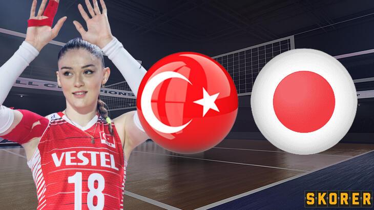 Türkiye – Japonya! Filenin Sultanları galibiyet peşinde
