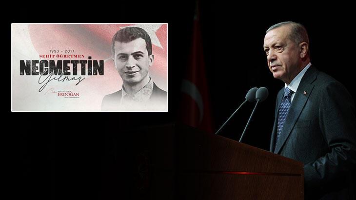 Cumhurbaşkanı Erdoğan’dan Necmettin Yılmaz paylaşımı