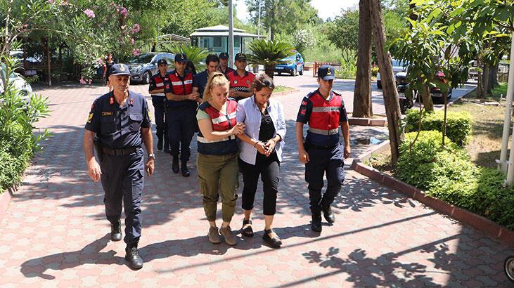 Hırsızlık yaparken kameraya yakalanan İranlı 2 kadın turist tutuklandı