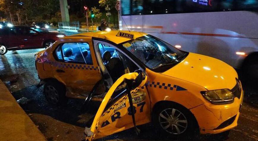 Şişli’de feci kaza: 1’i ağır 5 kişi yaralandı