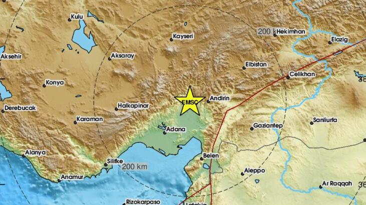 Son dakika… Adana’da 5.5 büyüklüğünde deprem
