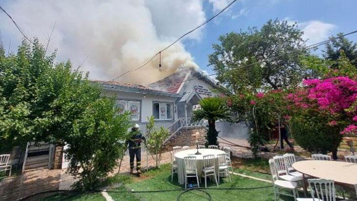 TSYD Adana Şubesi’nde yangın