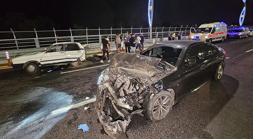 Aşırı hız facia getirdi! 100 metre sürüklendi… Can kaybı var