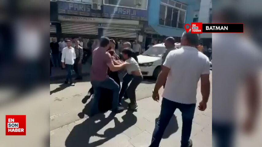 Batman’da kaçak sigara satan ve gözaltına alınan şüphelinin ailesi polise engel olmak istedi