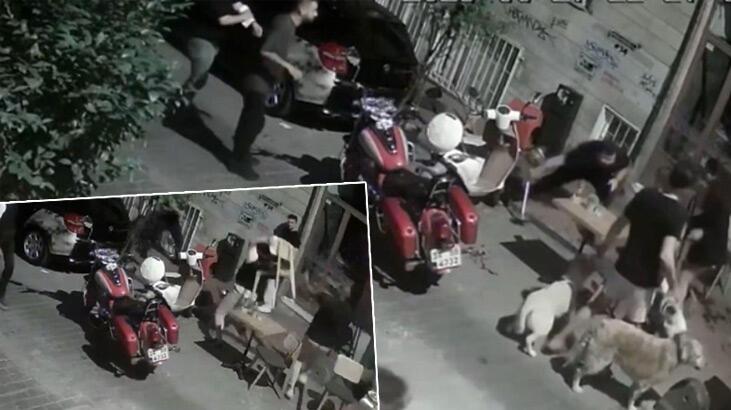 Cihangir’de esnaf kavgası! Ateş açılınca ortalık karıştı