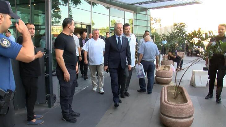 Vali Gül yaralı polis memurunu ziyaret etti