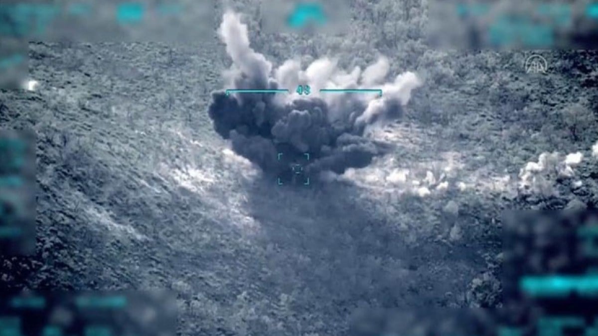 Irak’ın kuzeyinde hava harekatı: 10 terörist etkisiz hale getirildi