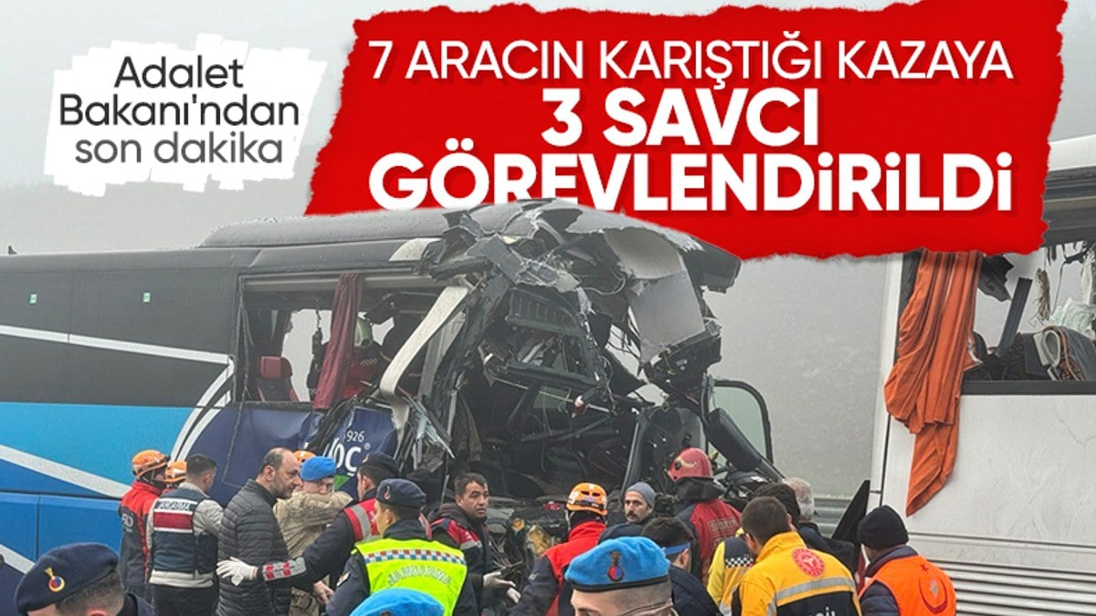 Kuzey Marmara Otoyolu’ndaki kazaya ilişkin soruşturma başlatıldı