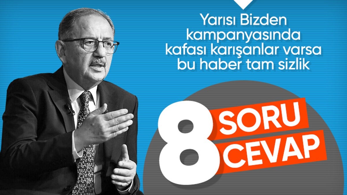 Bakan Özhaseki paylaştı: “Yarısı Bizden Kampanyası” hakkında merak edilen 8 sorunun yanıtı