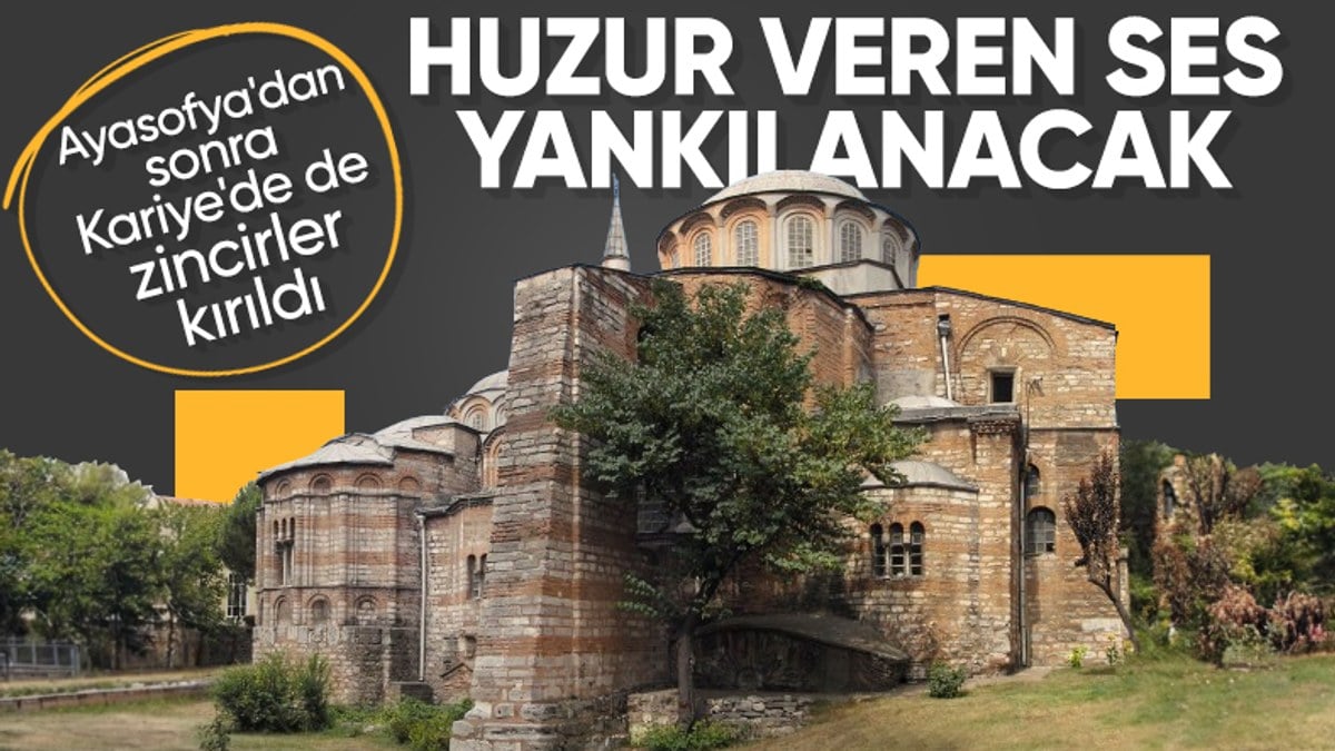 Kariye Camii restorasyonun ardından bugün ibadete açılacak