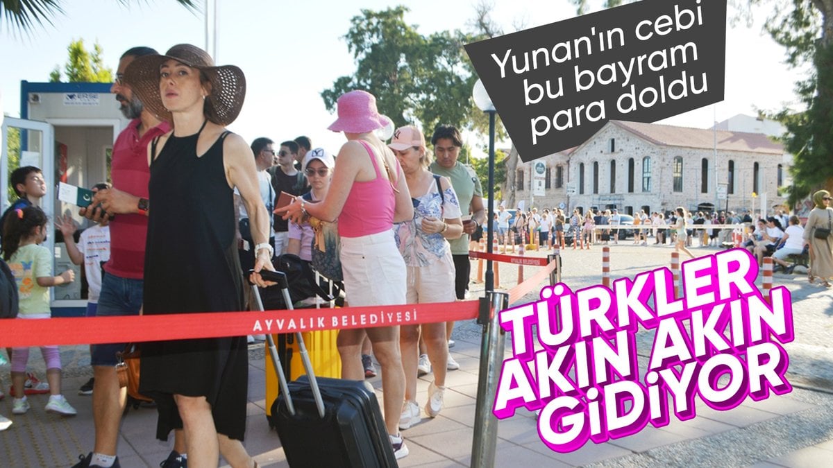 Midilli Adası’nda Kurban Bayramı yoğunluğu sürüyor: 8 bine yakın turist gitti