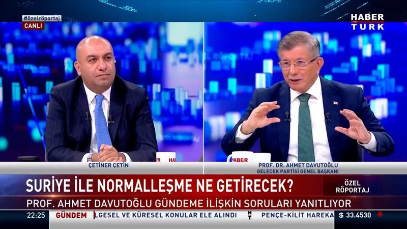 Ahmet Davutoğlu: PYD’nin sorumlusu Esad’dır