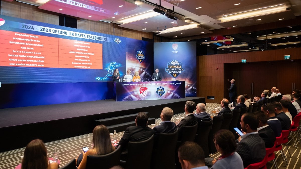 Kadın Futbol Süper Ligi’nde fikstür çekimi yapıldı