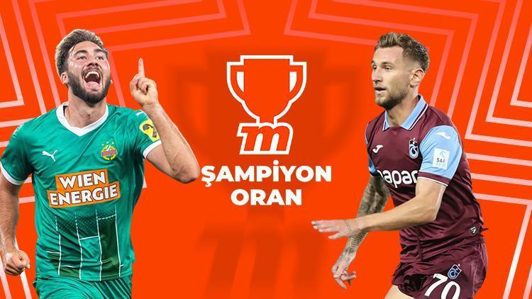 Rapid Wien – Trabzonspor maçı Tek Maç, Canlı Bahis, Canlı Sohbet, Şampiyon Oran seçenekleri ile Misli’de