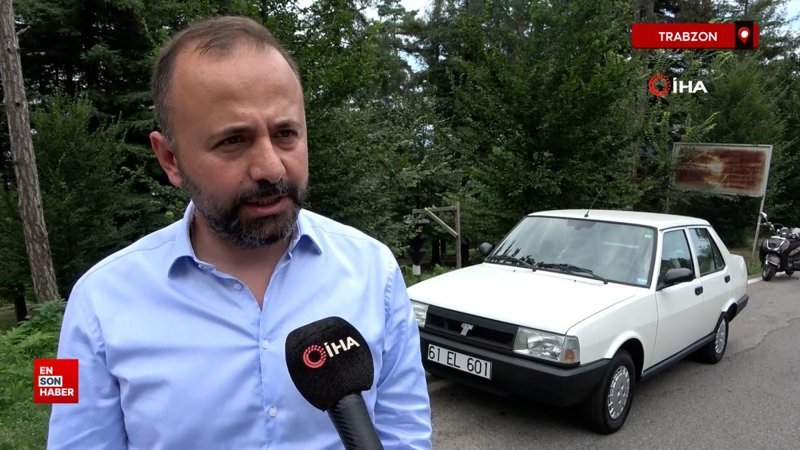 Trabzon’da baba yadigarını yarım milyon harcayarak sıfırdan topladı