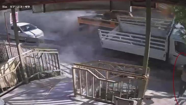 Yer: Hatay! Freni patlayan kamyon dehşet saçtı