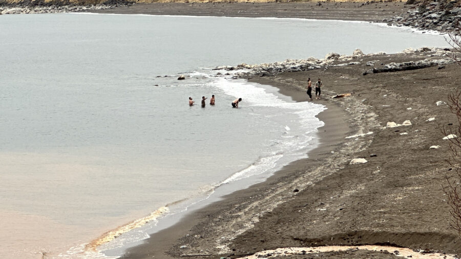 Bitlis’te iki mevsim bir arada